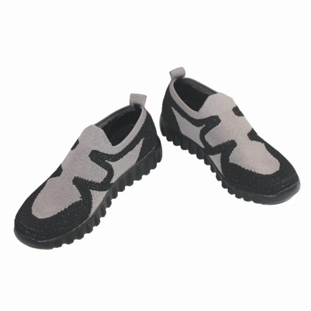 Bernie Mev Nadin Black Mauve Slip-On Sneaker, Size 37 (US 6.5 - 7)